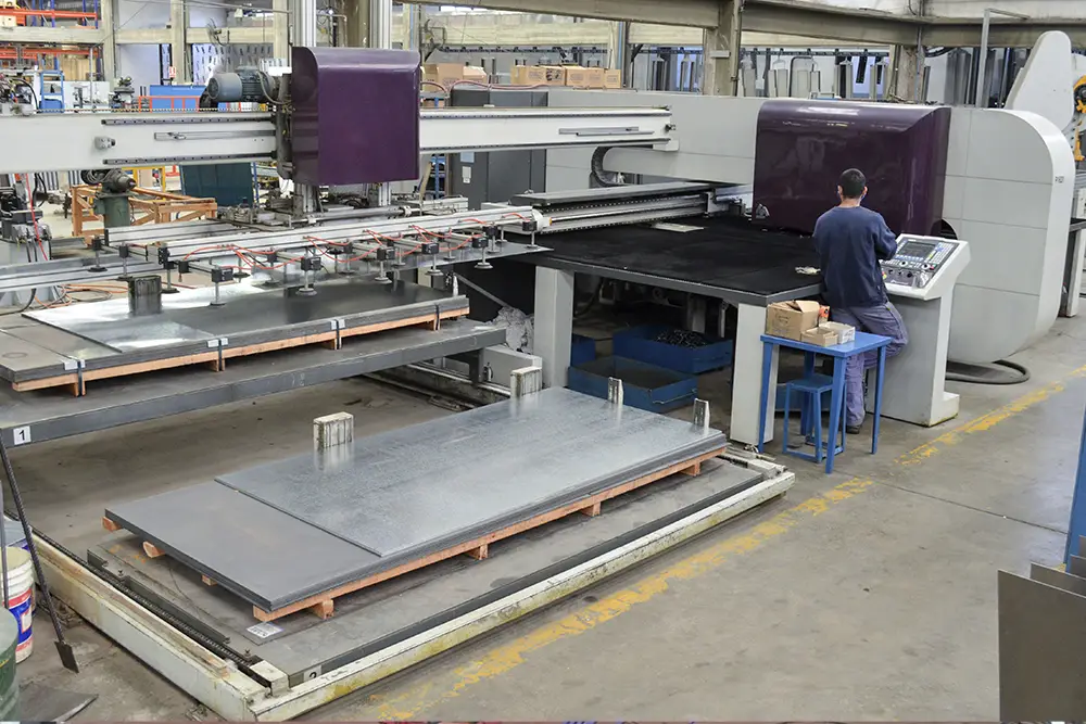 Línea de producción de grupos electrógenos