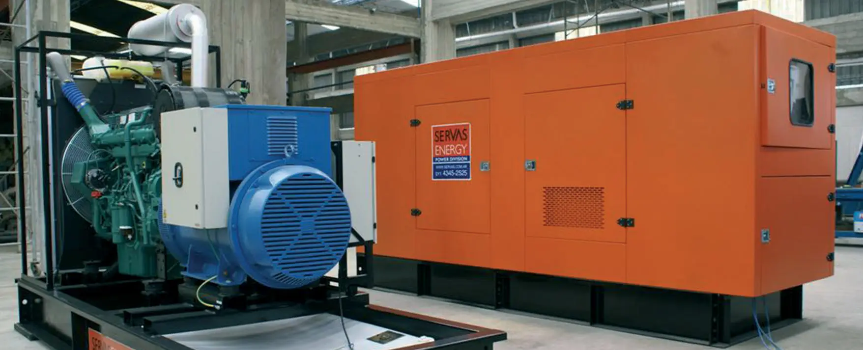 Generadores Eléctricos Heavy Duty de Alta Potencia - Servas Energy