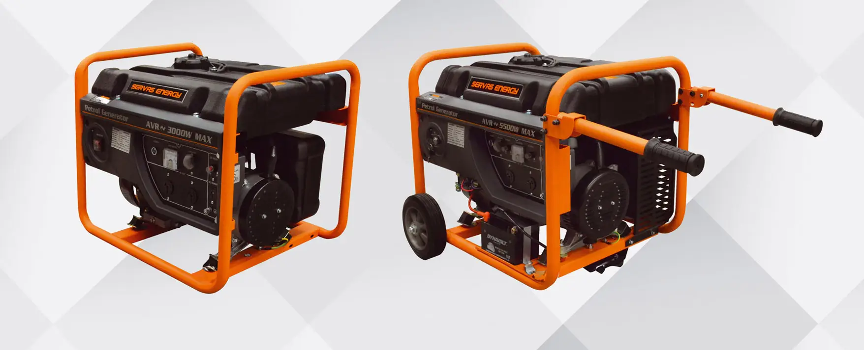 Línea de Generadores Portátiles de 3 a 5.5 kW - Servas Energy